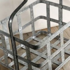 Richland Wine & Milk Bottle Metal Carrier