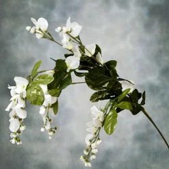 Richland Seasonal Parties Wisteria Spray White 33in
