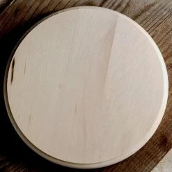 Richland Walnut Hollow Plaque Basswood Circle 8x8" Seasonal Parties