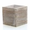 Richland Woodland Planter 6"x6"x6" Whitewash Shop By Event