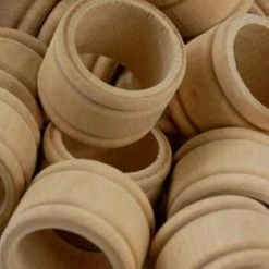 Richland Wood Napkin Rings - Pack Of 25