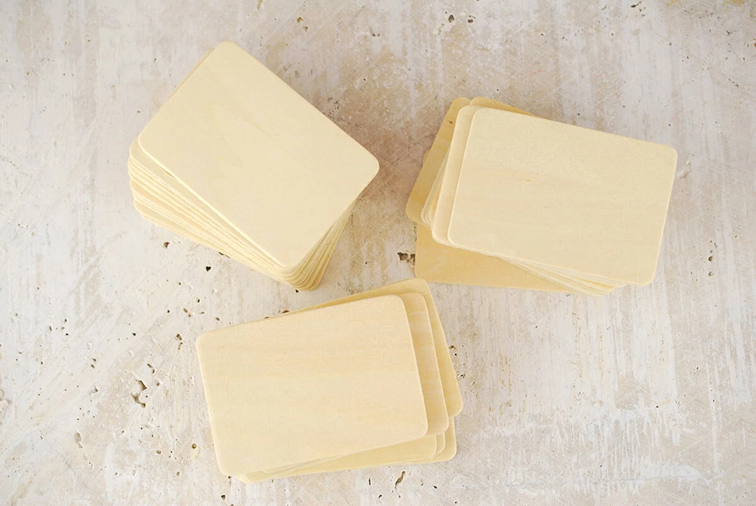 Richland Seasonal Parties 36 Small Wood Rectangle Cutouts 3 X 2 2 Richland Seasonal Parties 36 Small Wood Rectangle Cutouts 3 X 2