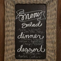 Richland Willow Framed Chalkboard 24.5in