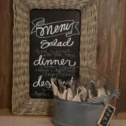 Richland Willow Framed Chalkboard 24.5in