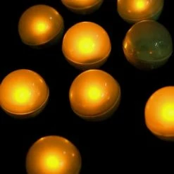 Richland Yellow Fairy Berries (pack Of 10) LED Light Orbs Lighting