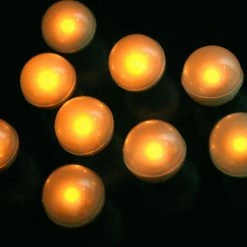 Richland Yellow Fairy Berries (pack Of 10) LED Light Orbs Lighting